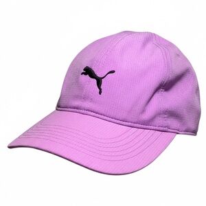 Lavender Puma Baseball Cap with Curved Brim and Adjustable Fit